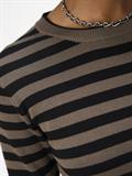 OBJESTER SLI L/S KNIT PULLOVER NOOS morel