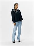 OBJEVE LO L/S SWEAT TOP 137 black
