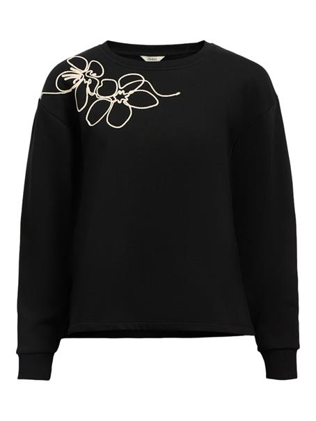 OBJEVE LO L/S SWEAT TOP 137 black
