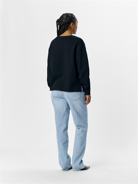 OBJEVE LO L/S SWEAT TOP 137 black