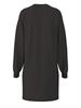 OBJEVE RE L/S SWEAT DRESS 137 black
