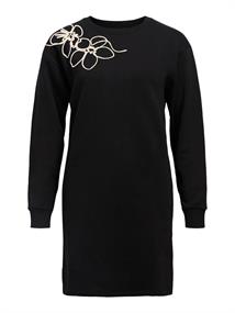 OBJEVE RE L/S SWEAT DRESS 137 black
