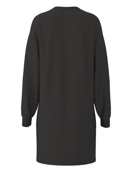 OBJEVE RE L/S SWEAT DRESS 137 black