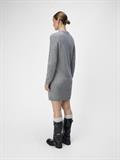 OBJFENYA RE L/S KNIT SHORT DRESS DIV medium grey melange