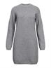 OBJFENYA RE L/S KNIT SHORT DRESS DIV medium grey melange