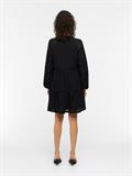 OBJFEODORA GIA L/S DRESS NOOS black