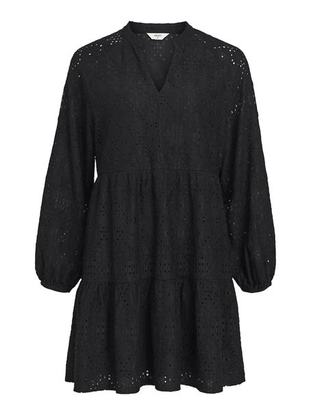 OBJFEODORA GIA L/S DRESS NOOS black