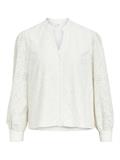 OBJFEODORA MARIKA L/S SHIRT NOOS cloud dancer