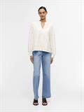 OBJFEODORA MARIKA L/S SHIRT NOOS cloud dancer