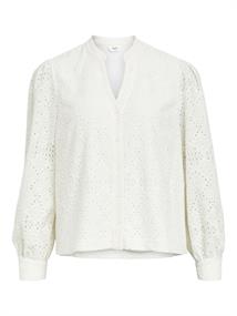 OBJFEODORA MARIKA L/S SHIRT NOOS cloud dancer