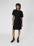 OBJFEODORA S/S SHORT DRESS NOOS black