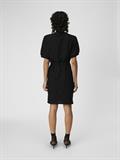 OBJFEODORA S/S SHORT DRESS NOOS black
