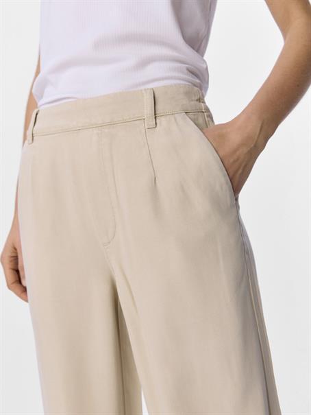 OBJFRAME LISA WIDE MW PANT NOOS sandshell