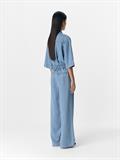 OBJFRAME LISA WIDE MW PANTS NOOS light blue denim