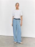 OBJFRAME LISA WIDE MW PANTS NOOS light blue denim