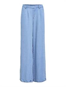 OBJFRAME LISA WIDE MW PANTS NOOS light blue denim