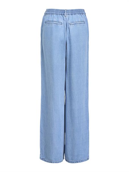 OBJFRAME LISA WIDE MW PANTS NOOS light blue denim
