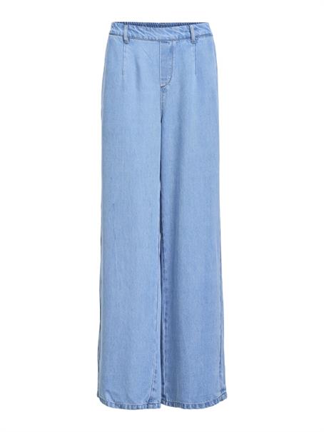 OBJFRAME LISA WIDE MW PANTS NOOS light blue denim