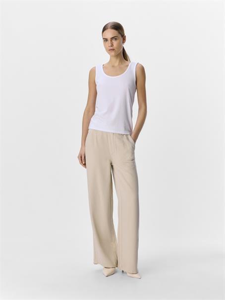 OBJFRAME LISA WIDE MW PANTS NOOS sandshell