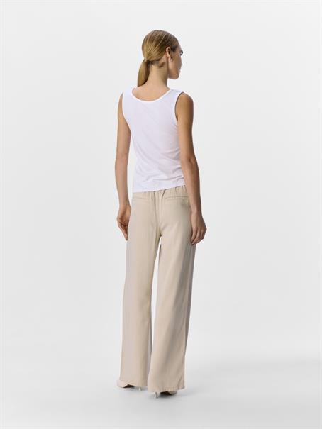 OBJFRAME LISA WIDE MW PANTS NOOS sandshell