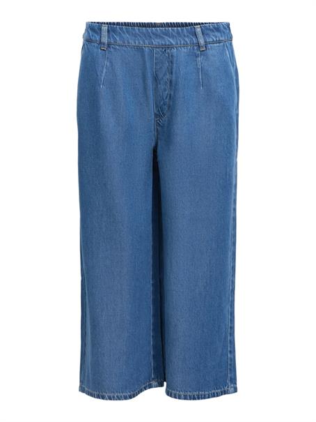OBJFRAME MW CULOTTE PANT NOOS medium blue denim