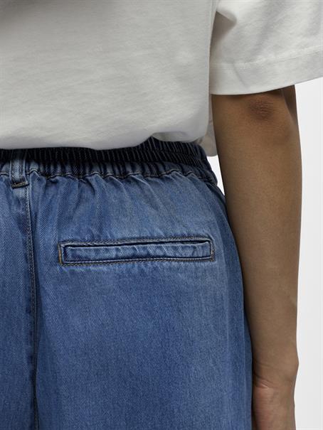 OBJFRAME MW CULOTTE PANT NOOS medium blue denim