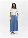 OBJFRAME MW DENIM SKIRT NOOS light blue denim