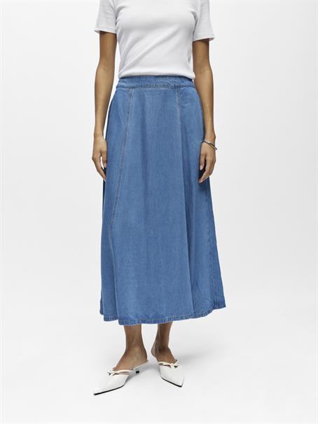 OBJFRAME MW DENIM SKIRT NOOS light blue denim