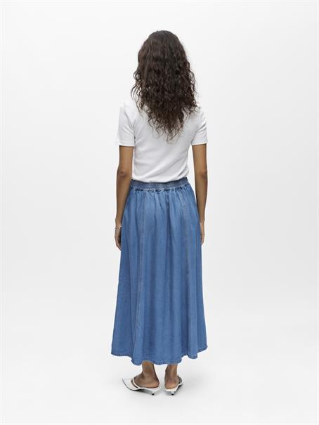 OBJFRAME MW DENIM SKIRT NOOS light blue denim