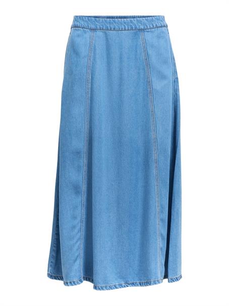 OBJFRAME MW DENIM SKIRT NOOS light blue denim