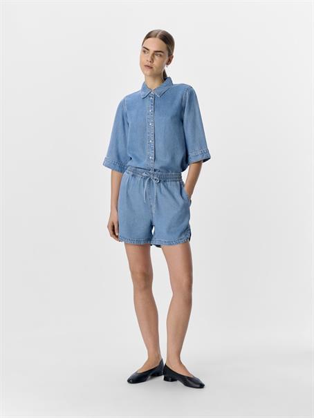OBJFRAME RE MW SHORTS NOOS light blue denim