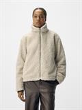 OBJFREYA RE L/S JACKET NOOS white sand