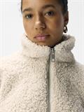 OBJFREYA RE L/S JACKET NOOS white sand