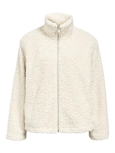 OBJFREYA RE L/S JACKET NOOS white sand