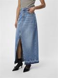 OBJHARPER HW DENIM SKIRT 132 medium blue denim