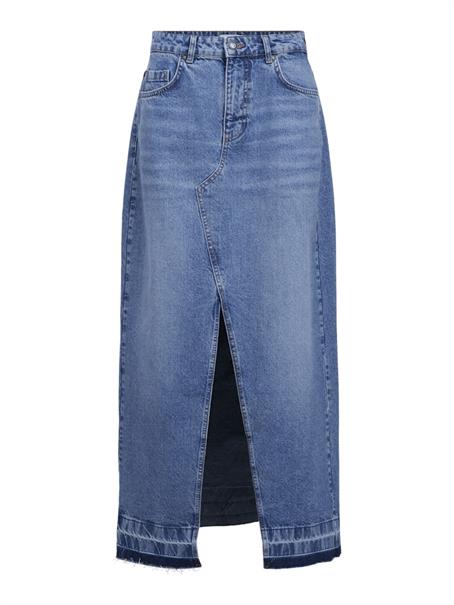 OBJHARPER HW DENIM SKIRT 132 medium blue denim