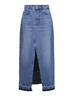 OBJHARPER HW DENIM SKIRT 132 medium blue denim