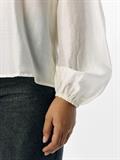 OBJHEIDI L/S LO V-NECK TOP NOOS cloud dancer
