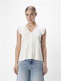 OBJHELEN NOUR RE S/S TOP 134 cloud dancer