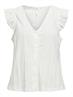OBJHELEN NOUR RE S/S TOP 134 cloud dancer