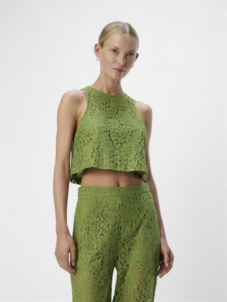 OBJIBI S/L CROPPED TOP REP peridot