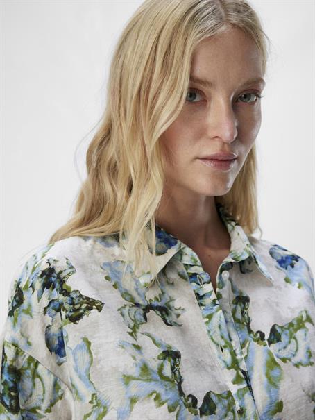 OBJIDDA S/S SHIRT REP white sand