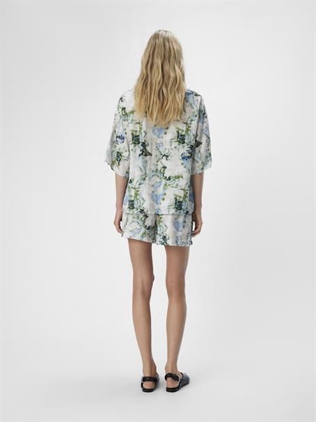 OBJIDDA S/S SHIRT REP white sand