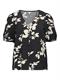 OBJJACIRA S/S V-NECK TOP NOOS black1