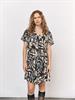 OBJKARINA S/S RE SHORT DRESS NOOS sandshell1
