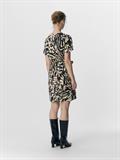 OBJKARINA S/S RE SHORT DRESS NOOS sandshell1