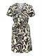 OBJKARINA S/S RE SHORT DRESS NOOS sandshell1