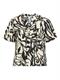 OBJKARINA S/S RE V-NECK TOP NOOS sandshell1