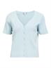 OBJKELLY S/S RE V-NECK CARDIGAN NOOS winter sky