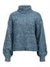 OBJKIMIA L/S LO KNIT PULLOVER 141 legion blue